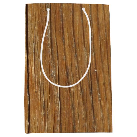 Hölzerne Korn-Geschenk-Tasche Mittlere Geschenktüte (Vorderseite)