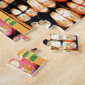 Hölzerne lackierte Lappen, Holland 2 Puzzle (Seite)