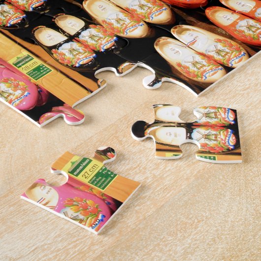 Hölzerne lackierte Lappen, Holland 2 Puzzle (Seite)