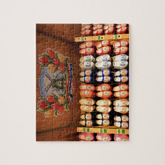 Hölzerne lackierte Lappen, Holland 2 Puzzle (Vertikal)