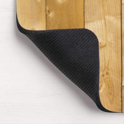 Hölzerne Planken Mousepad (Ecke)
