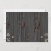 Hölzerne Planken-sehr frohe Weihnachten (Rückseite)