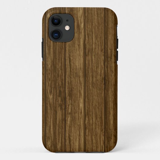 Hölzerne Platten-Foto-Druck iPhone 5 Case-Mate Hülle (Rückseite)