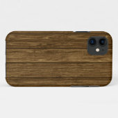 Hölzerne Platten-Foto-Druck iPhone 5 Case-Mate Hülle (Rückseite (Horizontal))