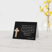 Hölzerne Queranmerkungs-Karte Karte (Gelbe Blume)