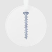 Hölzerne Schraube Ornament (Rückseite)