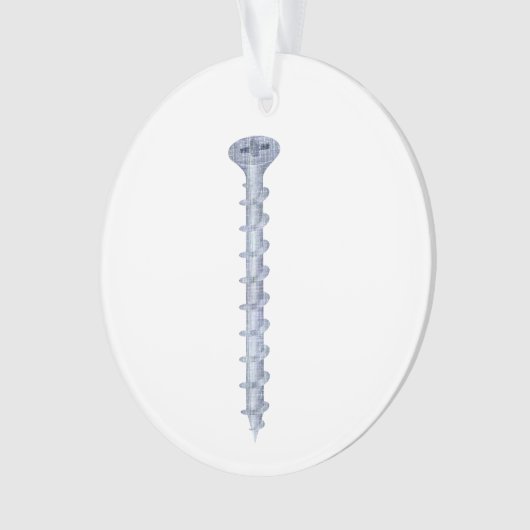 Hölzerne Schraube Ornament (Vorderseite)