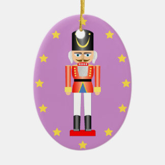 Hölzerne Soldat-Weihnachtsverzierung 2 Keramikornament