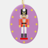 Hölzerne Soldat-Weihnachtsverzierung 2 Keramikornament (Hinten)