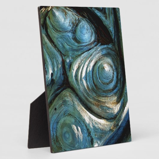 Hölzerne Spiralen Fotoplatte (Seite)