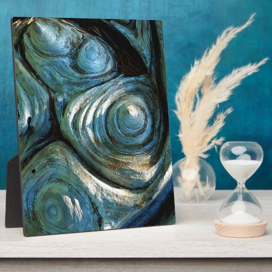 Hölzerne Spiralen Fotoplatte (Seite)