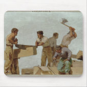 Hölzerne Struktur Mousepad (Vorne)