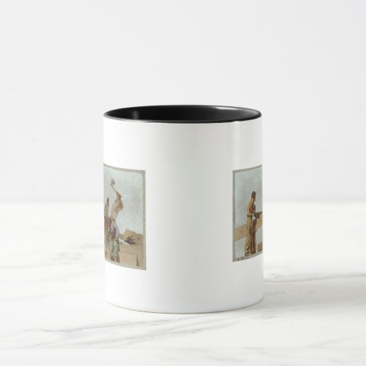 Hölzerne Struktur Tasse (Zentrum)