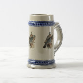 Hölzerne Taube Bierglas (VorderseiteRechts)