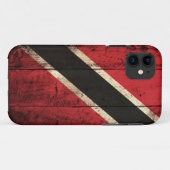 Hölzerne Trinidad und Tobago-Flagge Case-Mate iPhone Hülle (Rückseite (Horizontal))