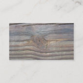 Hölzerne Visitenkarte 2 (Rückseite)