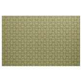 Hölzerner Blumendamastmusterhintergrund Stoff (Fat Quarter (45,7 x 55,9 cm))