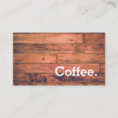 Hölzerner Boden-einfache Treuekarte (Vorderseite)