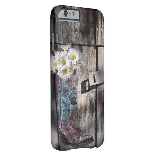 Hölzerner Cowboystiefel der Case-Mate iPhone Hülle (Rückseite/Rechts)