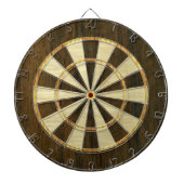 Hölzerner Furnier-BlattDartboard Dartscheibe (vorne)