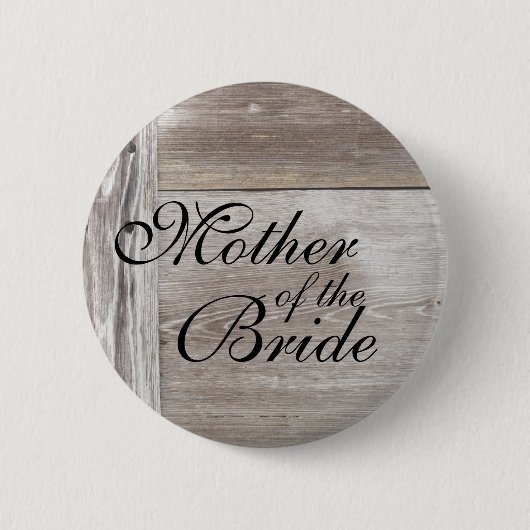 Hölzerner Hochzeitsknopf der Scheune Button (Vorderseite)