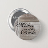 Hölzerner Hochzeitsknopf der Scheune Button (Vorne & Hinten)