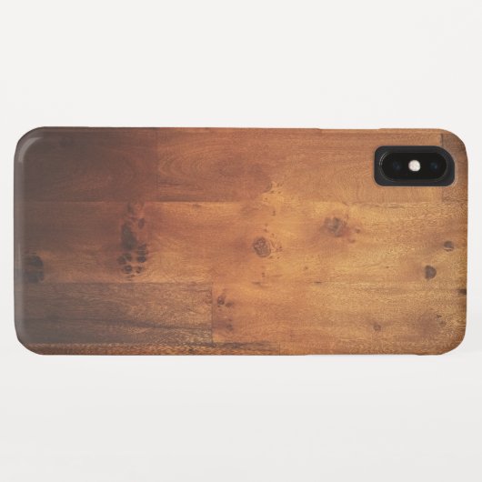 Hölzerner Kornwoodgrain-hölzernes Blick-Muster Case-Mate iPhone Hülle (Rückseite (Horizontal))