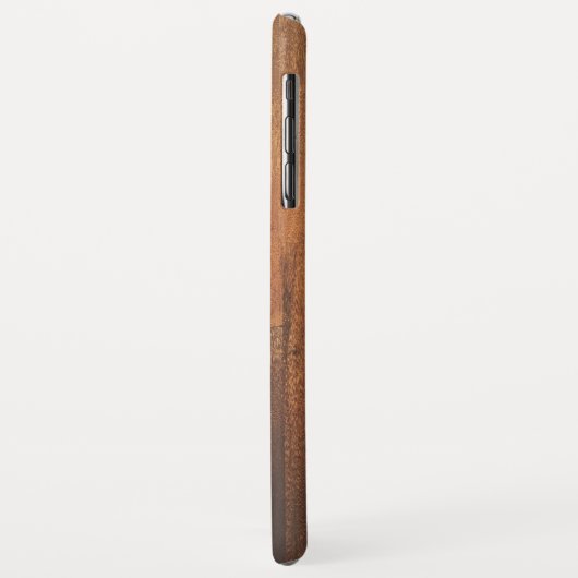 Hölzerner Kornwoodgrain-hölzernes Blick-Muster Case-Mate iPhone Hülle (Hinten/Links)
