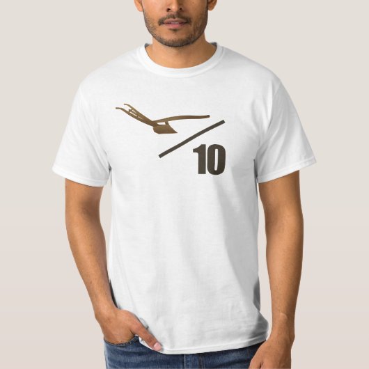 Hölzerner Pflug des verschiedenen Shirts 10 - (Vorderseite)