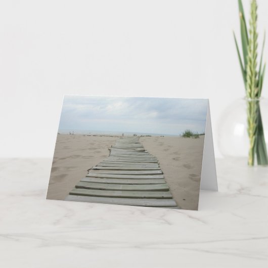 Hölzerner Planken-Weg Karte (Vorderseite)