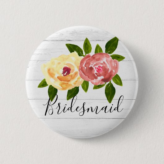 Hölzerner rustikaler button (Vorderseite)