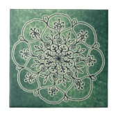 Hölzerner Sprite - Moos Fliese (Vorderseite)