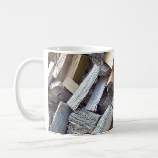 hölzerner Stapel Kaffeetasse (Links)