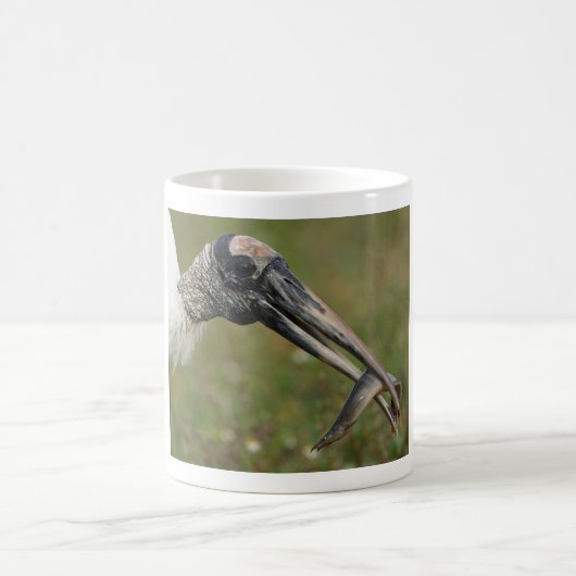 Hölzerner Storch Kaffeetasse (Mittel)