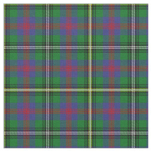Hölzerner Tartan-Druck Stoff