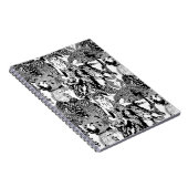 Hölzernes Abzeichen-Lebewesen-Notizbuch Notizblock (Rechte Seite)