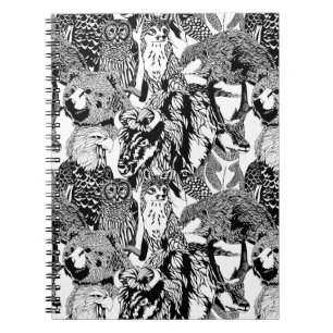 Hölzernes Abzeichen-Lebewesen-Notizbuch Notizblock