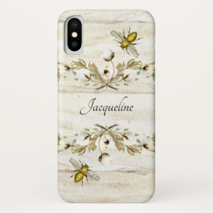 Hölzernes Bienen-Aquarell der Case-Mate iPhone Hülle