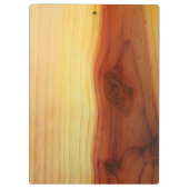 Hölzernes Bild Klemmbrett (Rückseite)