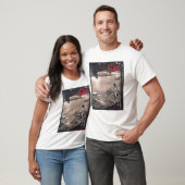 Hölzernes Boots-Plakat T-Shirt (Unisex)