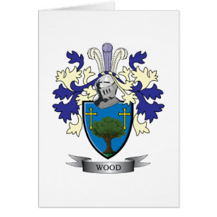 Hölzernes Familienwappen-Wappen