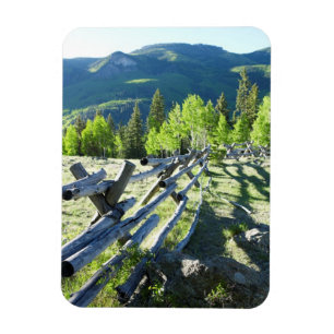 Hölzernes Fenceline Magnet