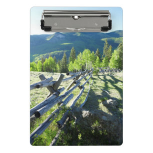 Hölzernes Fenceline Mini Klemmbrett