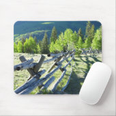 Hölzernes Fenceline Mousepad (Mit Mouse)