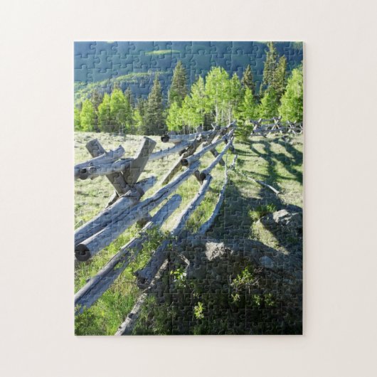 Hölzernes Fenceline Puzzle (Vertikal)