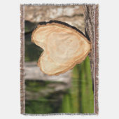 hölzernes Herz Decke (Vorderseite Vertikal)