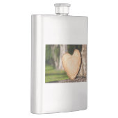 hölzernes Herz Flachmann (Rechts)