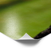 hölzernes Herz Fotodruck (Ecke)