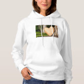 hölzernes Herz Hoodie (Vorderseite)