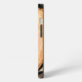 hölzernes Herz iPhone Hülle (Linke Seite)
